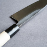 日本 堺孝行 霞研 白三鋼 出刃 165mm