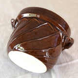 日本佐治陶器 萬古燒 飴釉 三合/五合 炊飯鍋