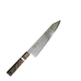 日本初心 流冰 SG2 鏡面 大馬士革紋 劍型牛刀 210mm 穩定木柄