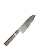日本初心 流冰 SG2 鏡面 大馬士革紋 三德刀 180mm 穩定木柄