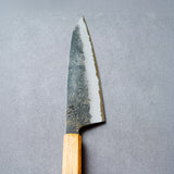 日本 堺孝行 焰紅蓮 青二鋼 黑打 鎚目 牛刀 225mm