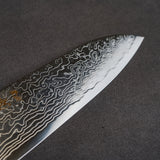 日本初心 流冰 SG2 鏡面 大馬士革紋 三德刀 180mm 穩定木柄
