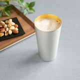 日本【能作】經典金箔純錫啤酒杯 Beer Cup with Gold Leaf