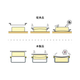 日本【Akebono】可切割 牛油儲存盒