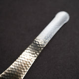 SALUS Nagomi Stainless Steel Hammered-Pattern Ramen Spoon