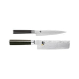 KAI Shun Classic Series 2 PCS Knife Set (Nakiri, Petit)