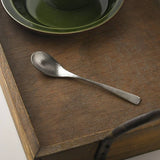 SALUS Nagomi Stainless Steel Hammered-Pattern Coffee Spoon