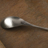 SALUS Nagomi Stainless Steel Hammered-Pattern Coffee Spoon