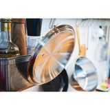 日本中尾 不鏽鋼單柄雪平鍋 King-Denji 系列 D-8