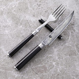 日本 旬 Classic系列 牛扒刀 及 叉子 餐具套裝