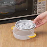 日本【Akebono】母雞造型 微波爐煮蛋器 - 4顆蛋