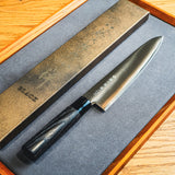 日本藤次郎 黑禪 3層 VG10 牛刀主廚刀 165mm FD-1564