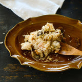 日本studio m' Ferme 30.6cm 橢圓碟