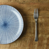 SALUS Nagomi Stainless Steel Hammered-Pattern Table Fork