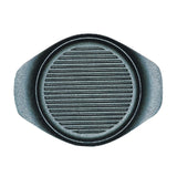 日本柳宗理 鑄鐵有坑煎鍋烤肉盤 22厘米 Cast Iron Induction Grill Pan 22cm