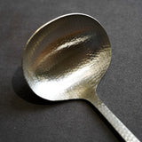 SALUS Nagomi Stainless Steel Hammered-Pattern Ladle