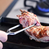 日本【AUX】大人之鐵板 牛扒刀 及 烤肉叉 兩件套裝