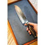 日本 旬 Premier系列 VG-MAX 槌目 33層大馬士革紋 三德廚刀 180mm