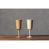 日本Riveret 竹製八角底座高身酒杯 Octas