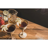 日本Riveret 竹製曼哈頓雞尾酒杯 Manhattan Cocktail Glass