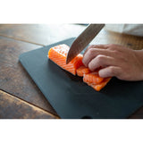 日本朝日Parker Asahi 有掛孔黑色合成橡膠砧板 Black Rubber Cutting Board