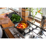 日本朝日Parker Asahi 有掛孔黑色合成橡膠砧板 Black Rubber Cutting Board