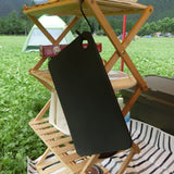 日本朝日Parker Asahi 有掛孔黑色合成橡膠砧板 Black Rubber Cutting Board