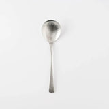 SALUS Nagomi Stainless Steel Hammered-Pattern Soup Spoon