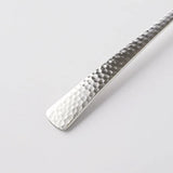 SALUS Nagomi Stainless Steel Hammered-Pattern Soup Spoon