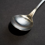 SALUS Nagomi Stainless Steel Hammered-Pattern Soup Spoon