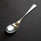 SALUS Nagomi Stainless Steel Hammered-Pattern Table Spoon