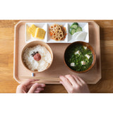 日本taffeta 硬楓木 有角托盤 32厘米