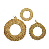 日本【松野屋】手織稻草隔熱鍋墊