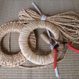 日本【松野屋】手織稻草隔熱鍋墊