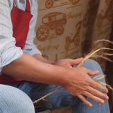 日本【松野屋】手織稻草隔熱鍋墊