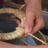 日本【松野屋】手織稻草隔熱鍋墊