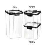 紐西蘭【Sistema】 Ultra系列 方型密封保鮮盒 3件套裝