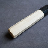 日本 堺孝行 AUS10 45層槌目大馬士革紋 三德刀 和柄 180mm