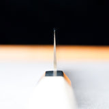 日本 堺孝行 AUS10 45層槌目大馬士革紋 三德刀 和柄 180mm