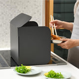 日本【AUX】Leye 不鏽鋼可折疊拆洗 4面高效擋油板