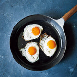 日本Vermicular琺瑯鑄鐵平底鍋 全新深型 28厘米【限時優惠 送原裝專用鍋蓋】