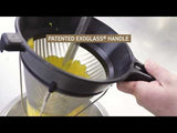 法國 Matfer Bourgeat Exoglass® 專業級 不鏽鋼錐形濾網隔篩