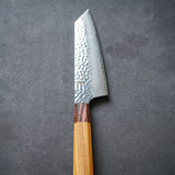 Sakai Takayuki Saiu 33-Layer VG10 Damascus Hammered Kiritsuke Gyuto Knife Octagonal Handle 190mm
