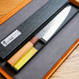 日本 堺孝行 VG10 33層槌目大馬士革紋 牛刀主廚刀 和柄 210mm