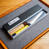 日本 堺孝行 VG10 33層槌目大馬士革紋 剔骨刀 和柄 150mm