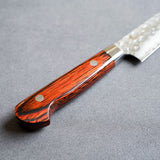 日本 堺孝行 VG10 33層槌目大馬士革紋 小刀 120mm