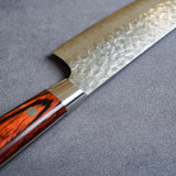 日本 堺孝行 VG10 33層槌目大馬士革紋 三德廚刀 180mm