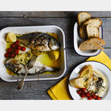 英國Falcon Enamelware 珐瑯烤焗盤5件套裝 Bake Set