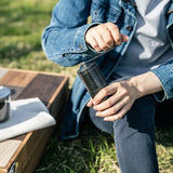 日本青芳 BLACK VINTAGE系列 不鏽鋼 手搖磨豆機 Ceramic Coffee Mill