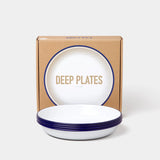 英國Falcon Enamelware 珐瑯深碟套裝 Deep Plate Set 22cm